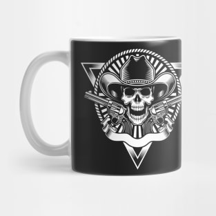 Cowboy Skull Mug